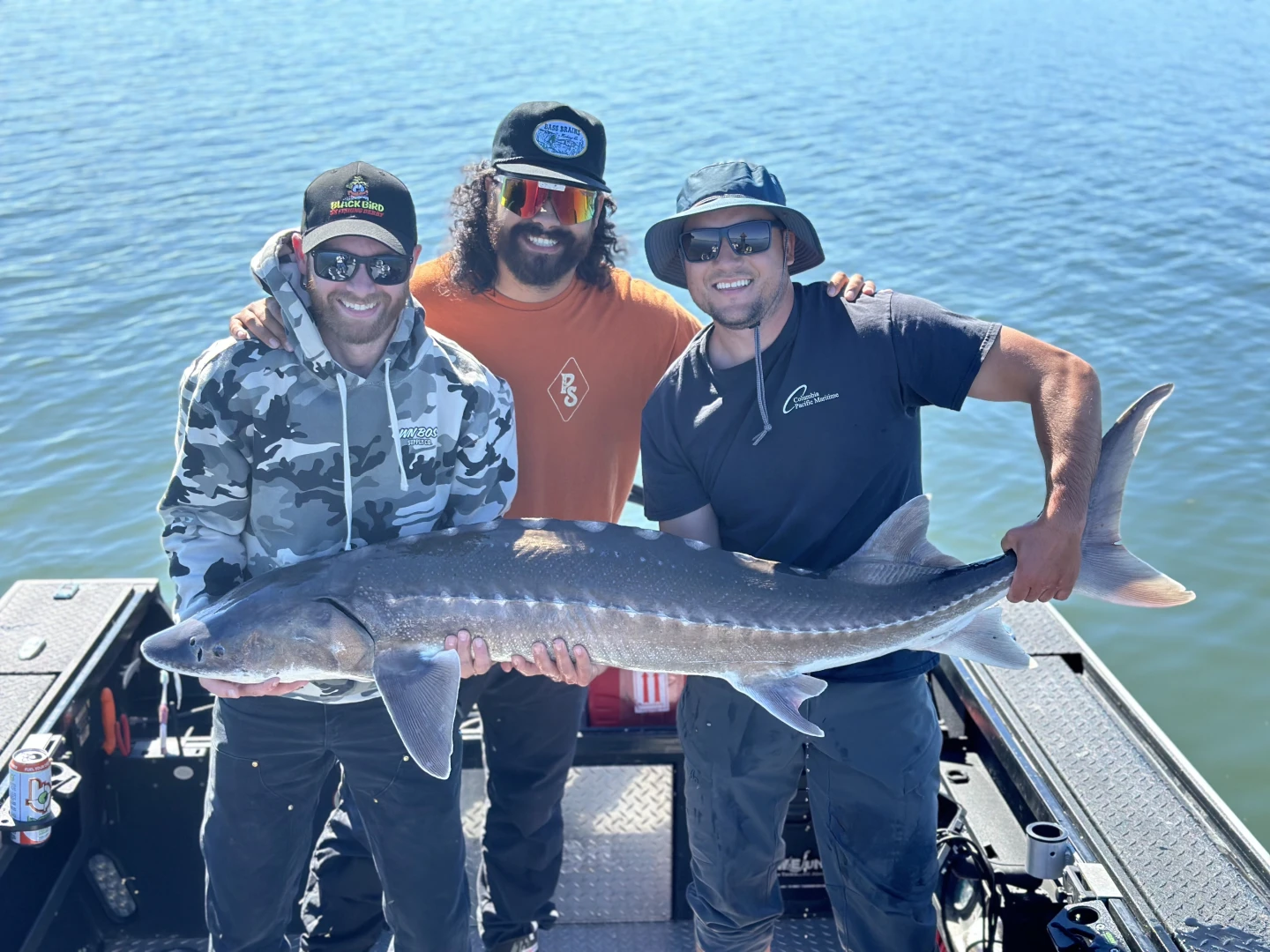 Salmon caught during a guided Columbia River fishing trip